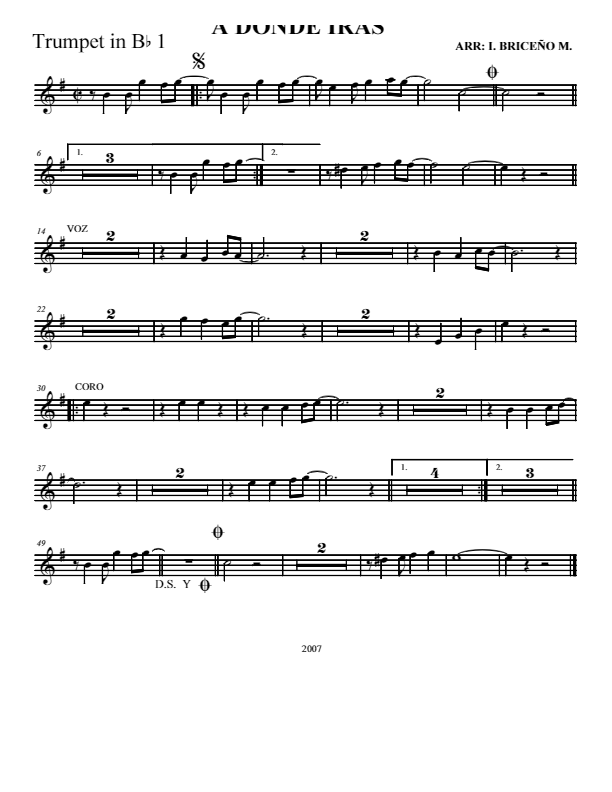 La imagen puede contener una previsualizacion de una partitura